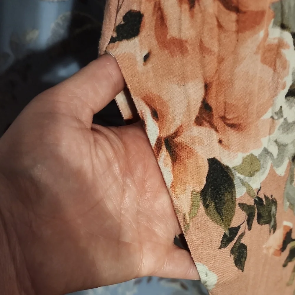 Floral Peach Dress - Picture 6 of 6